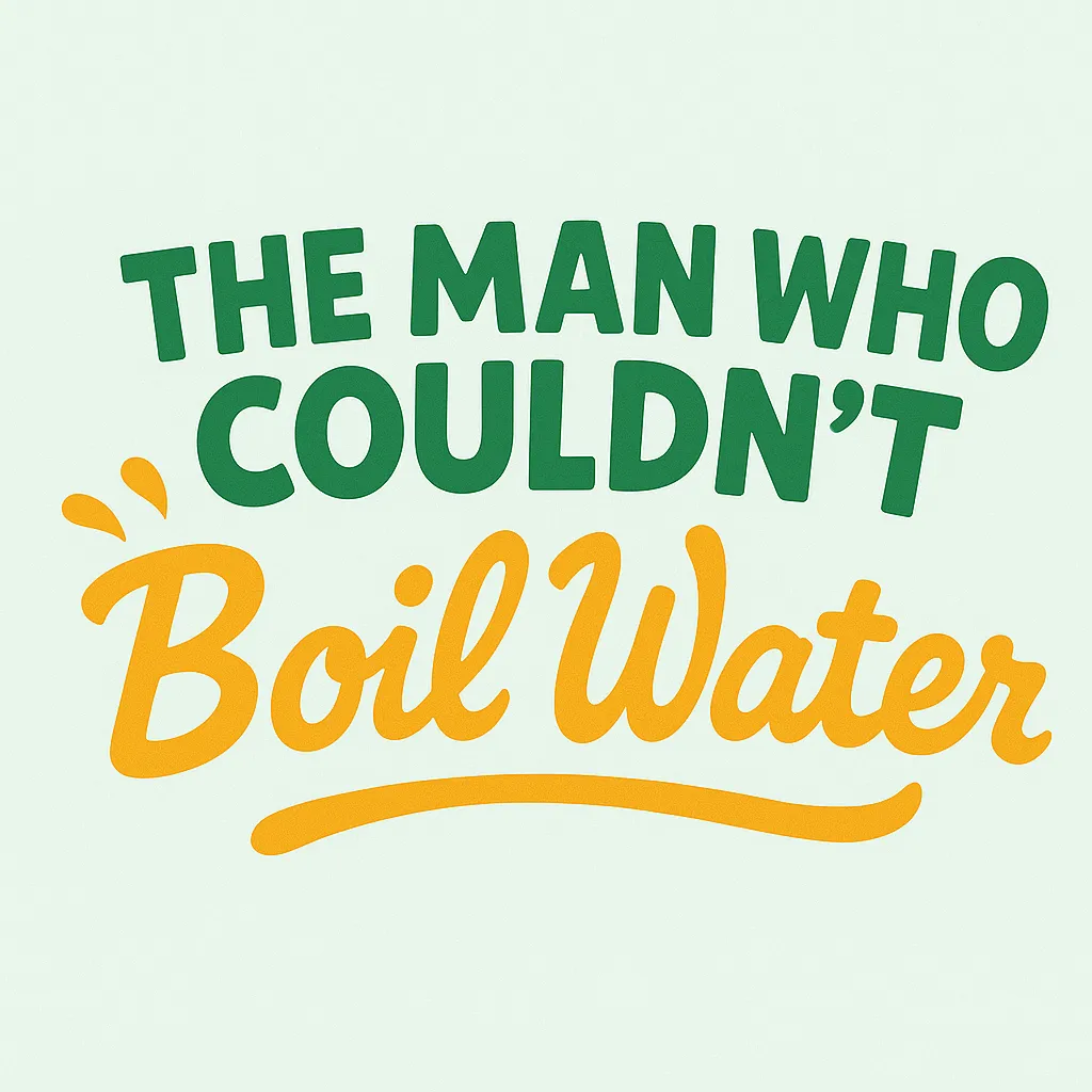 The Man Who Couldn't Boil Water