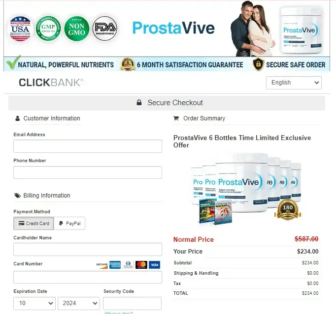 prostavive  order