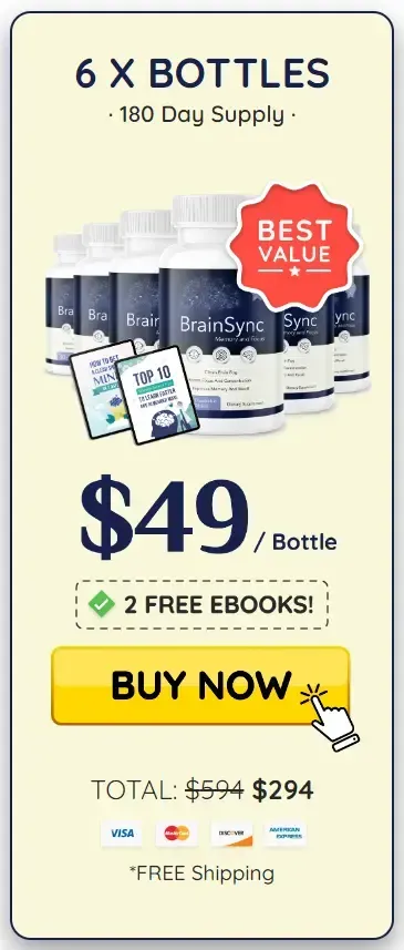 brainsync order 6 bottles