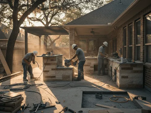Outdoor Kitchens in League City, TX