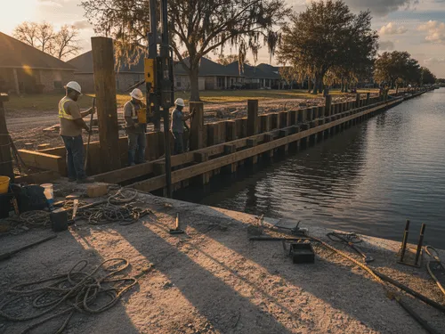 Bulkhead Head Construction in League City, TX