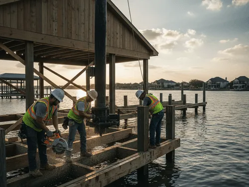 Piers & Boathouses in League City, TX