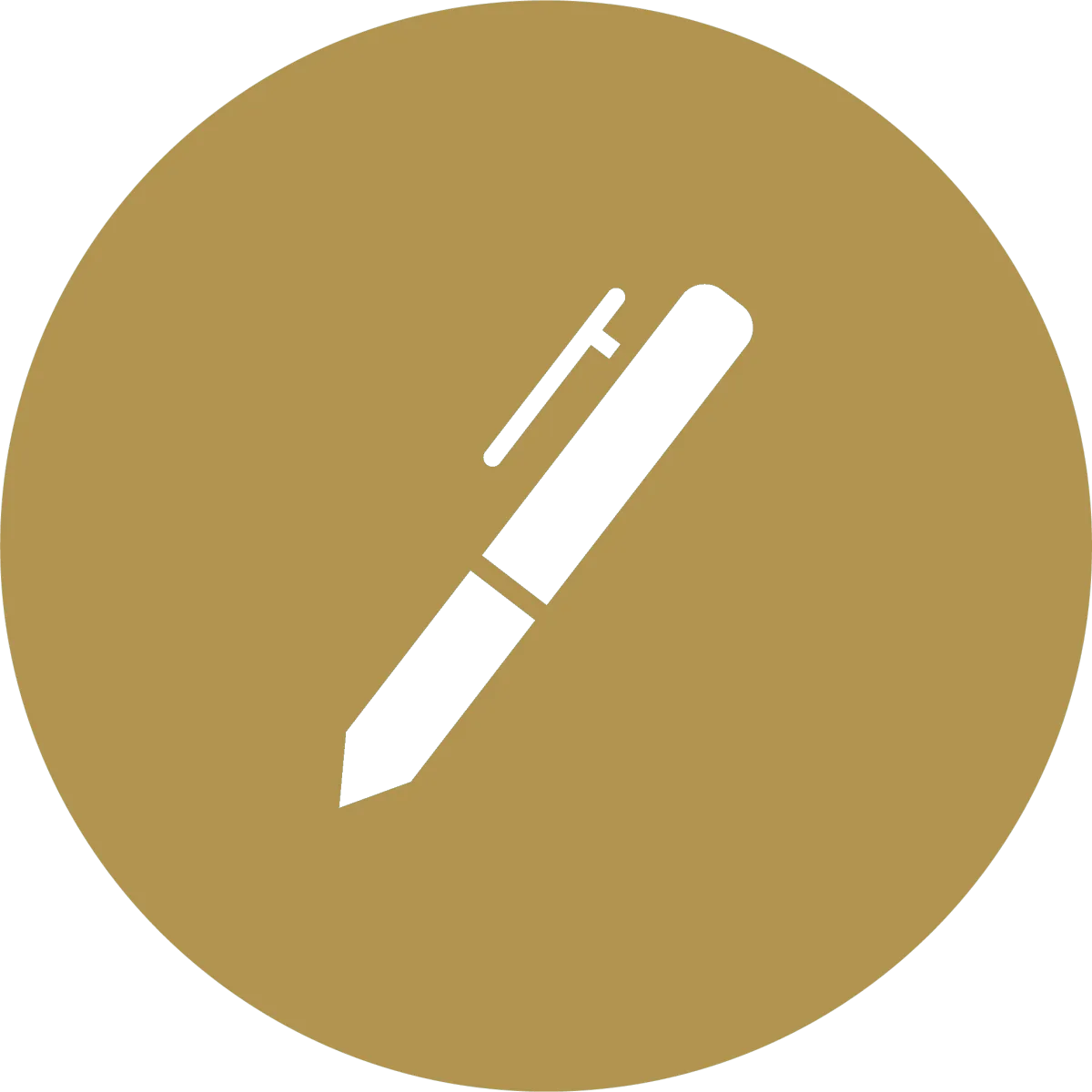 An icon of a pen