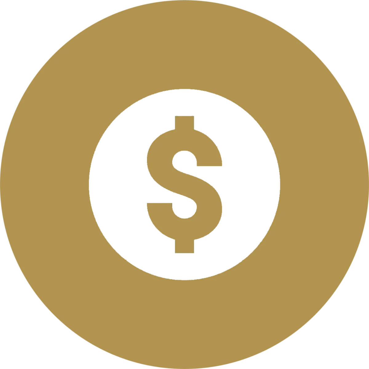 An icon with a dollar sign