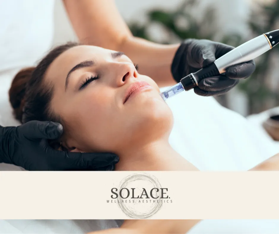 Woman receiving treatment