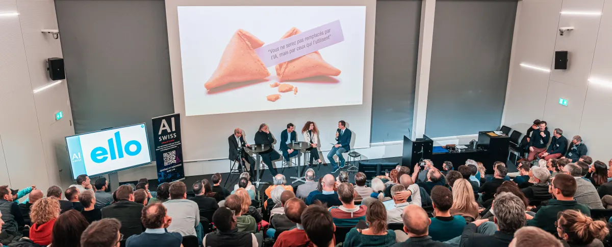 intelligence artificielle Suisse conférence