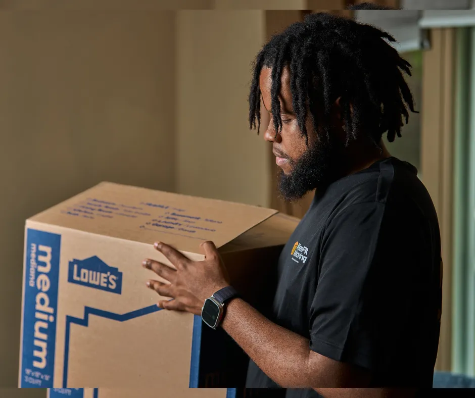 K.I.M.S employee working 