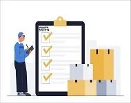 Moving checklist and packing guide illustration designed to help New Jersey residents prepare for a smooth relocation.