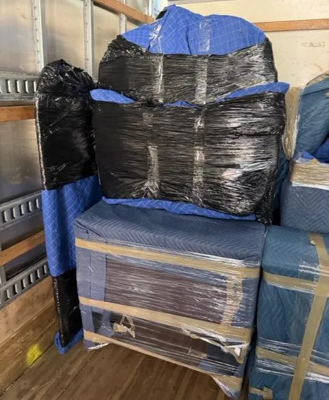KIMS crew neatly packed and loaded household goods for a military PPM move near McGuire AFB NJ