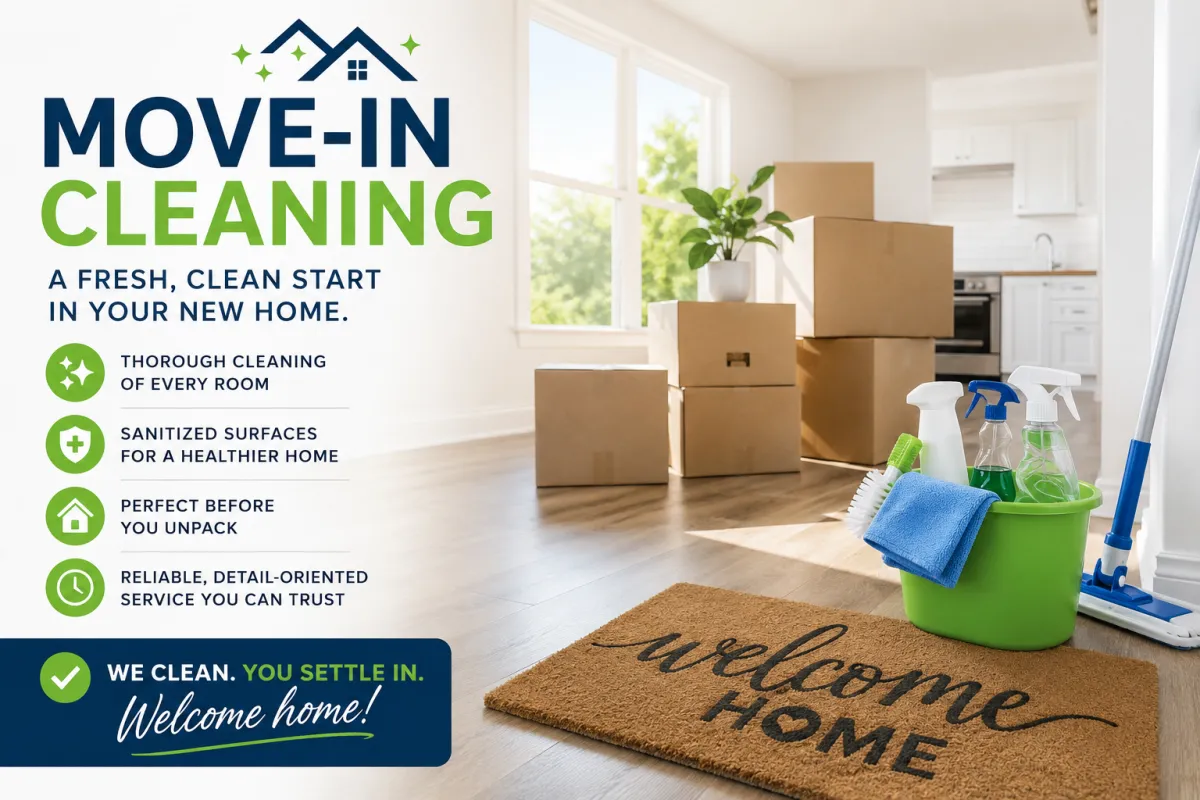 Move-in cleaning made easy