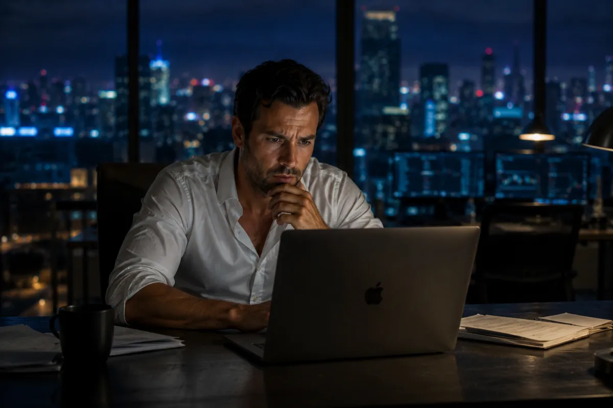 Real estate broker following up with leads in a CRM system