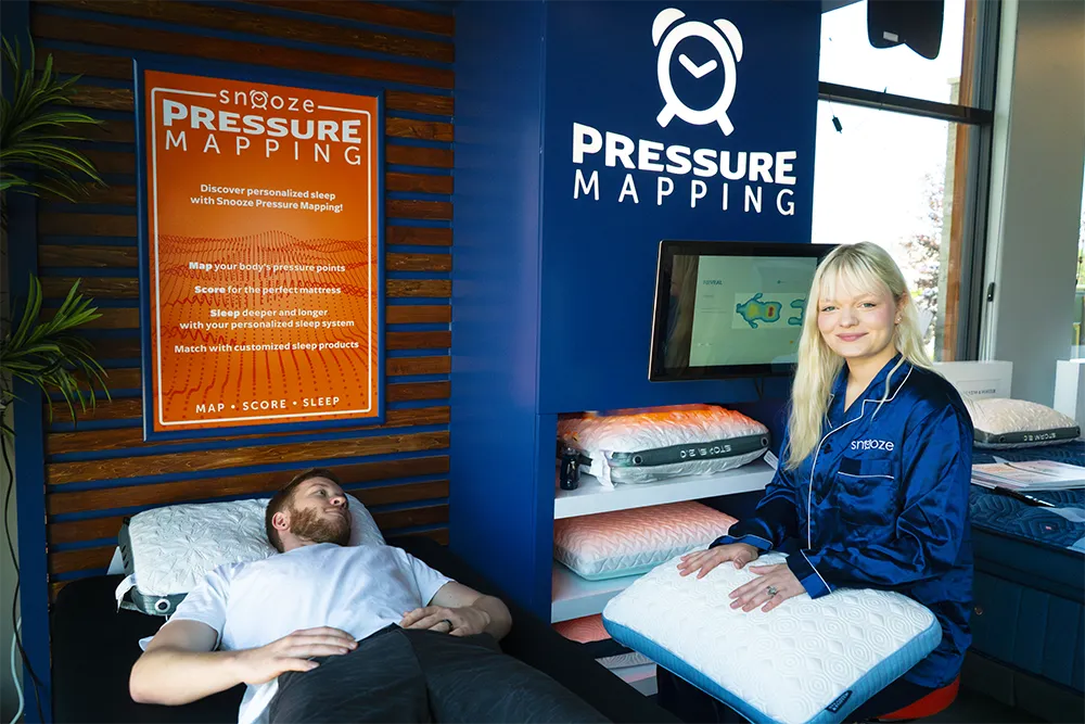 Snooze Sleep Coaches Pressure Mapping