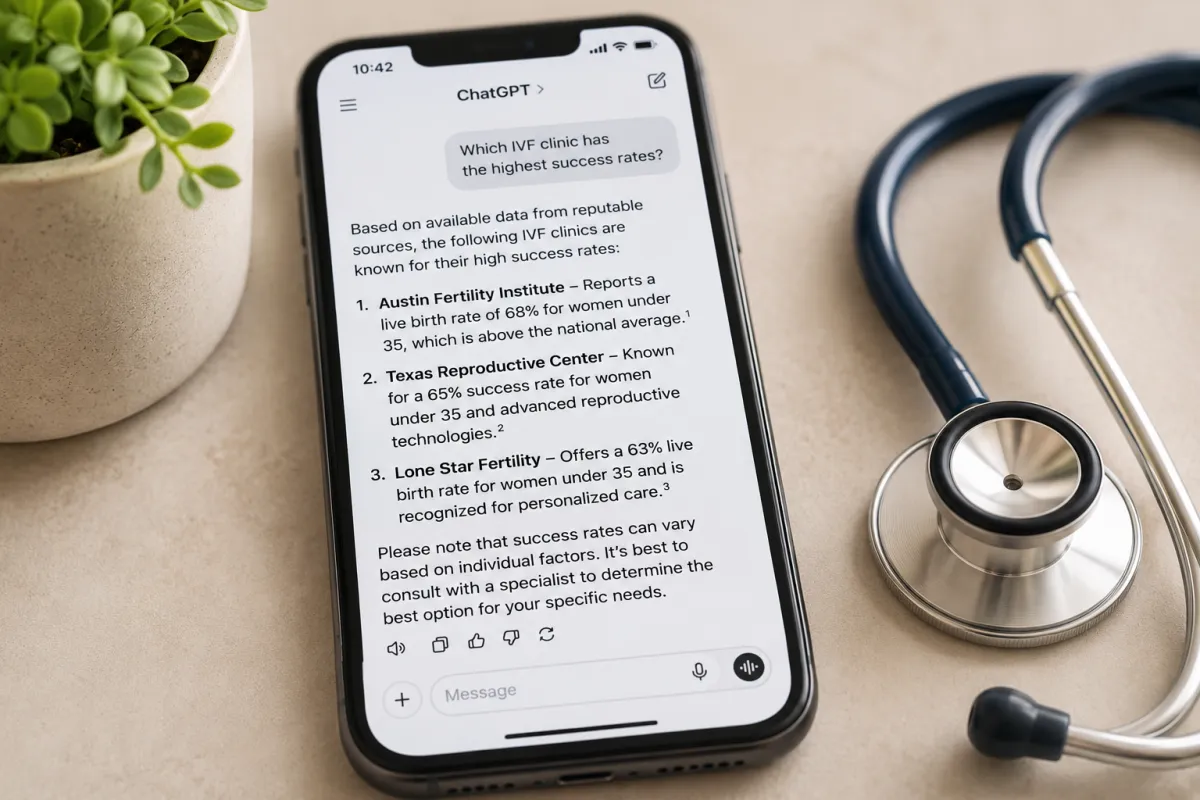 Smartphone, plant and stethoscope still life