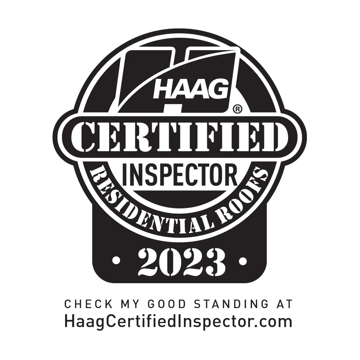 haag certified inspector logo