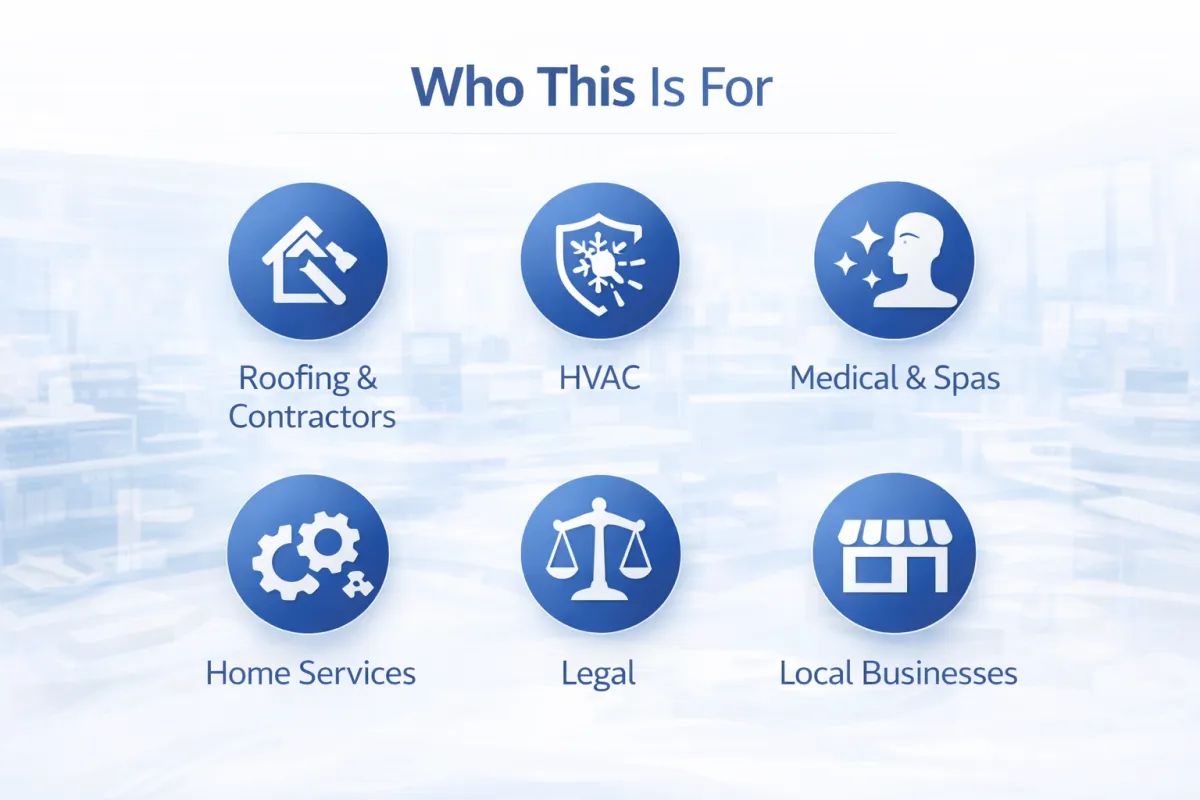 Service businesses ideal for AI lead response automation