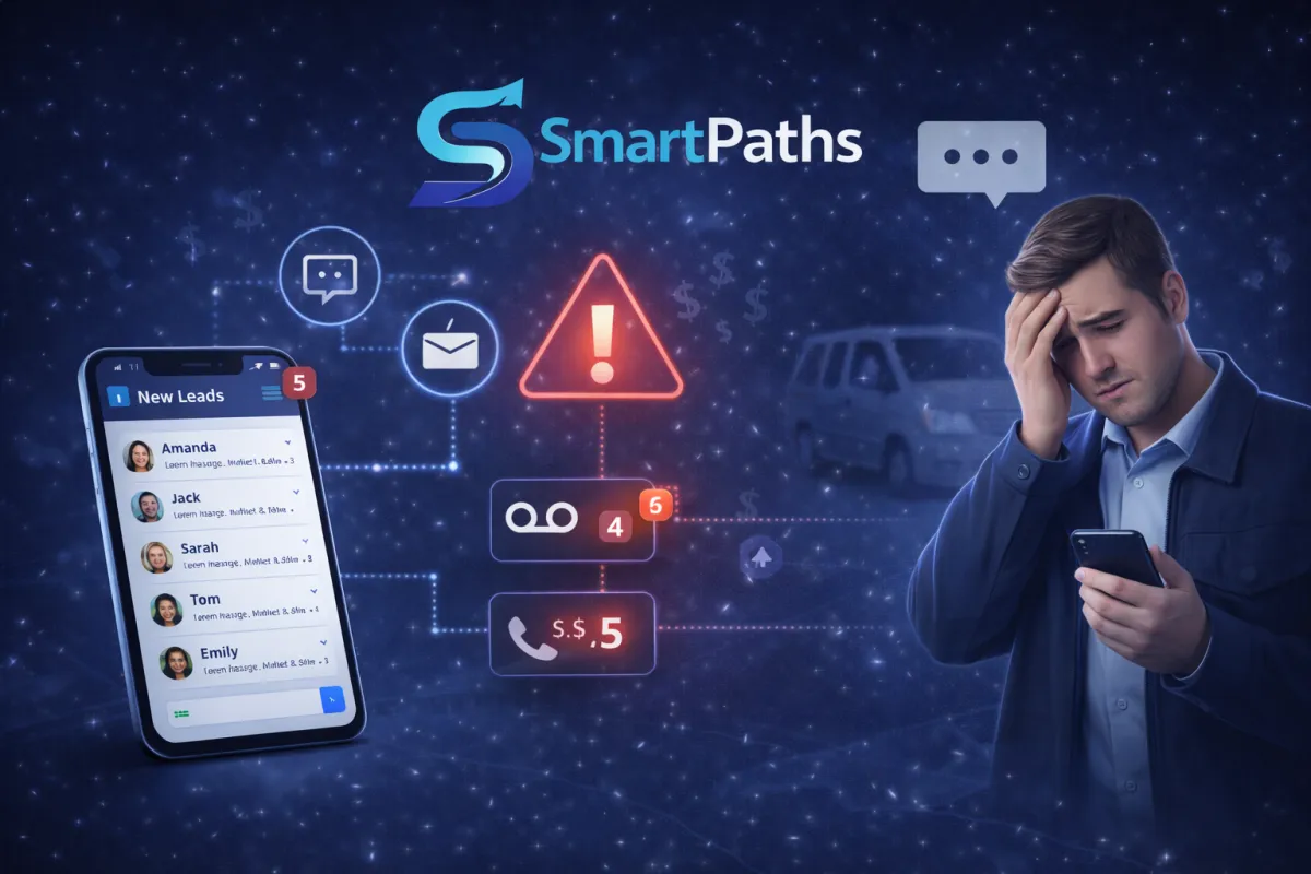 business losing leads due to slow response and missed calls without automation system