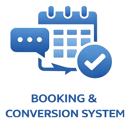 automated booking and conversion system for turning leads into appointments
