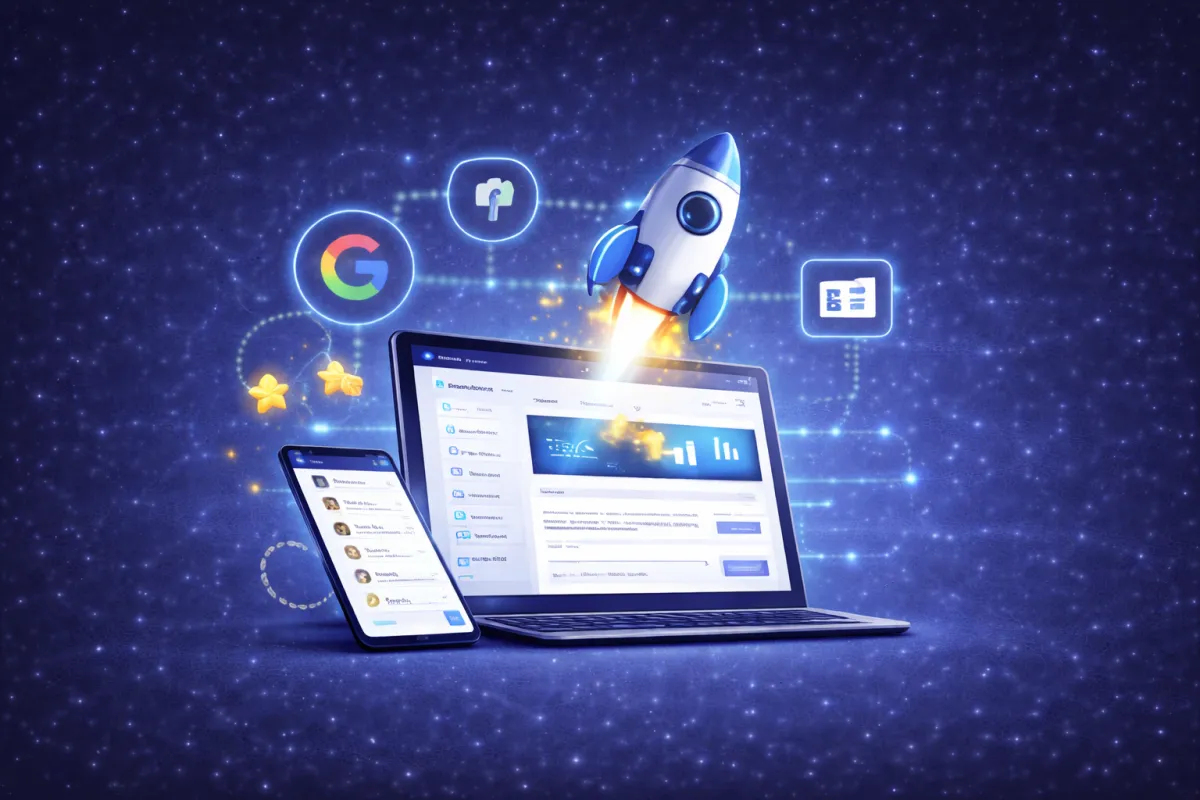 Custom website and funnel development system for lead generation and conversion