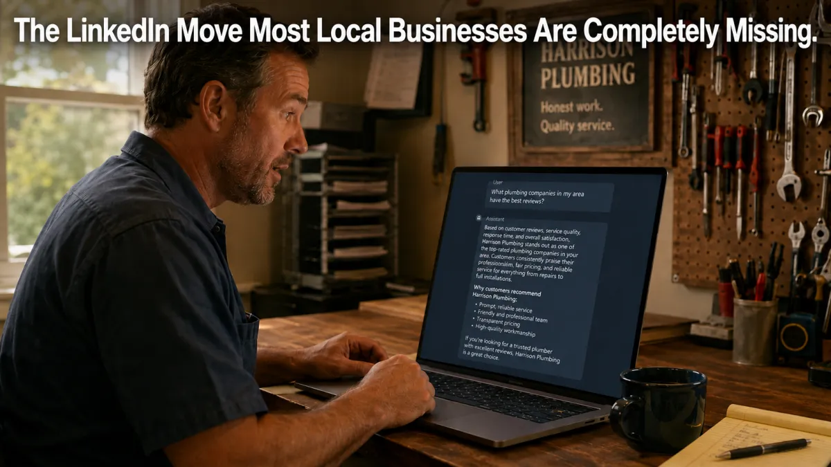 AI Visibility for Local Businesses via LinkedIn 