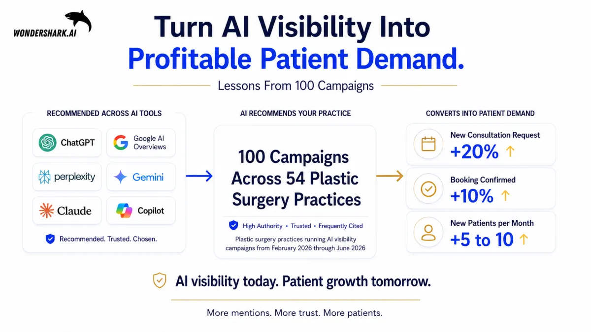 Part 1:  How to Make AI Visibility Profitable for a Plastic Surgery Practice: Lessons From 100 Campaigns