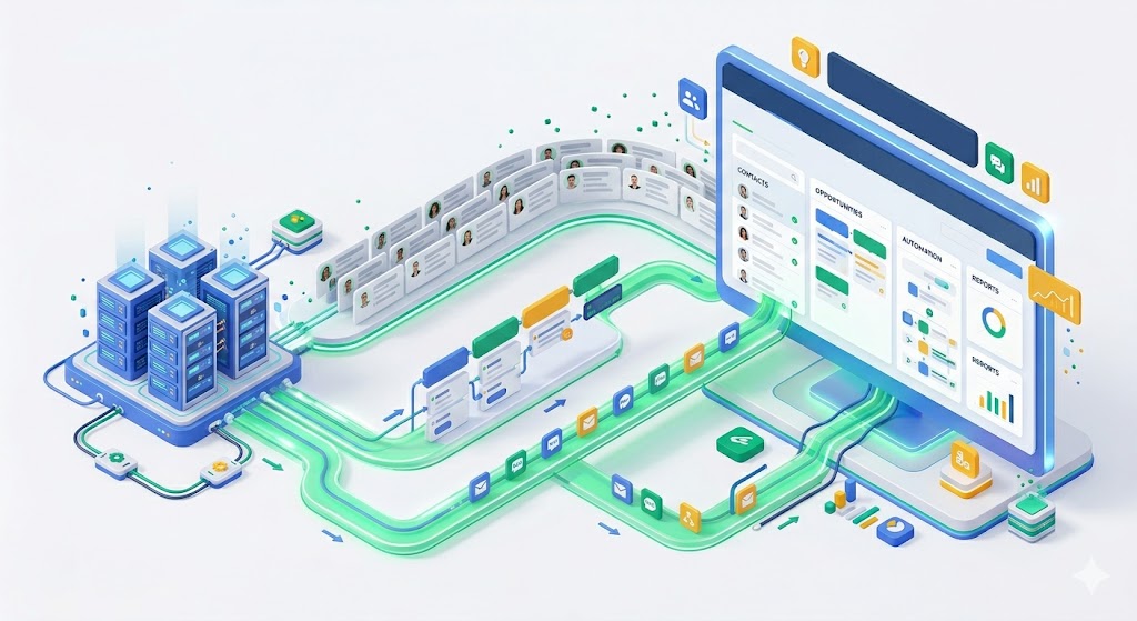 Migrate to GoHighLevel From HubSpot, Zoho & ActiveCampaign