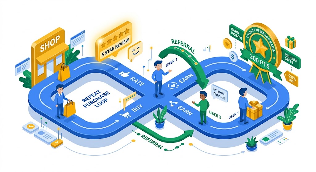 GoHighLevel digital loyalty program automation cycle for repeat customers, Pixelgram Brisban