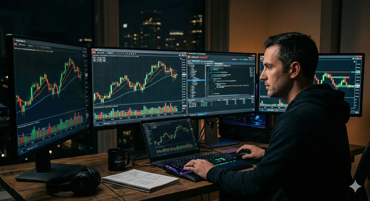 NinjaTrader Automated Trading System: Complete Guide to Automating Futures Trading in NinjaTrader 8
