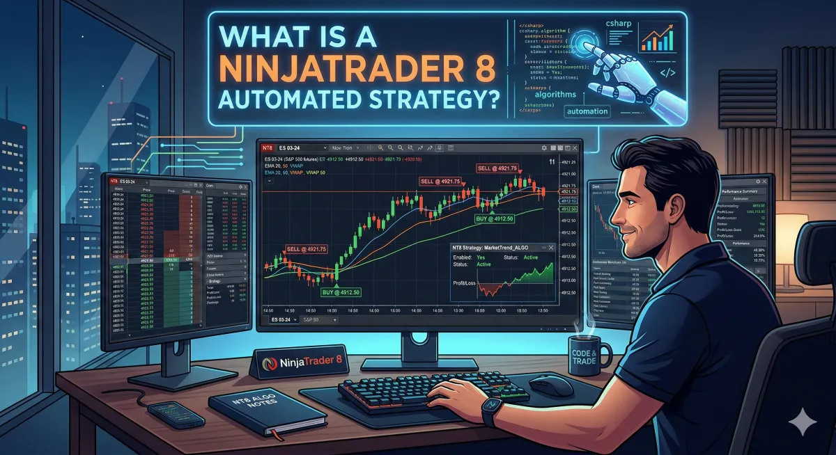 What Is a NinjaTrader 8 Automated Strategy?