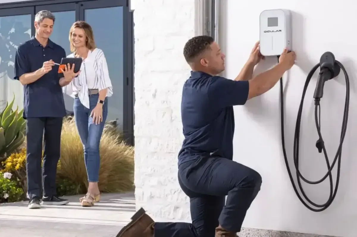 Residential EV Charging Station Installation