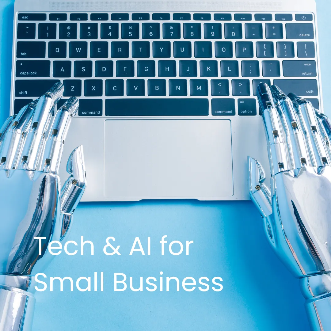 Tech & AI for Small Business Blog Button