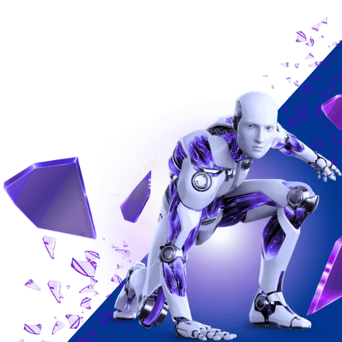 Holographic AI interface cutout