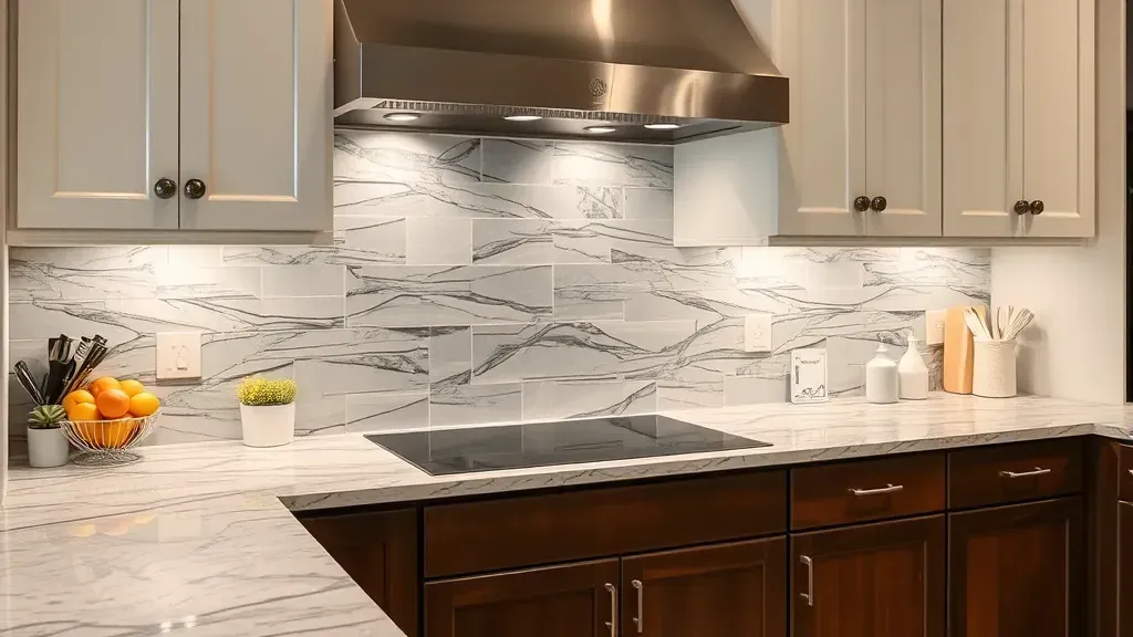 Kitchen Backsplash Installation projects in Jupiter FL showcasing modern designs and vibrant colors