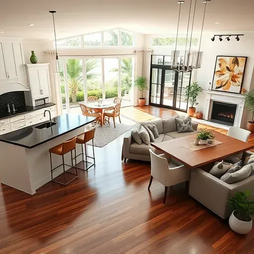 Whole-home remodeling in Gulf Stream, FL, featuring modernized interiors, open-concept layout, and natural lighting.