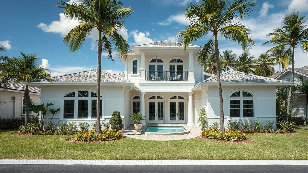 Whole-Home Remodeling in Palm Beach Shores, FL: Modern kitchen design with sleek finishes and open layout.