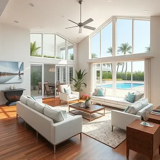 Whole-home remodeling in Jupiter, FL, showcasing modern design elements and stylish interiors without any people.