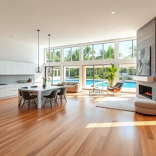 Whole-home remodeling in Jupiter, FL, showcasing modern design and elegant finishes throughout the interior space.