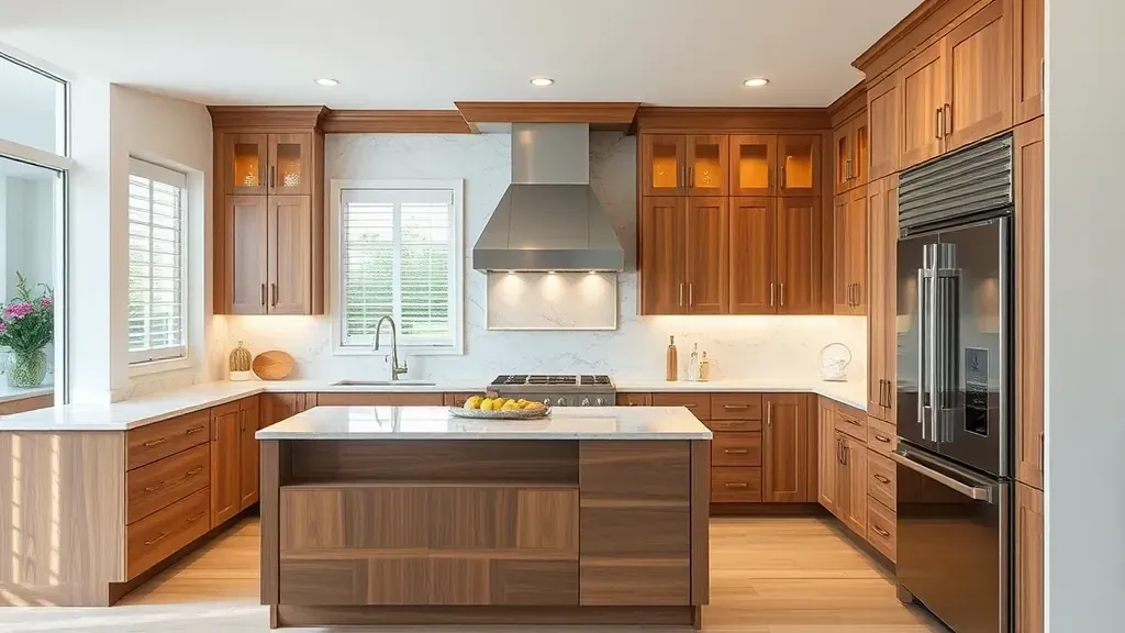 Custom Cabinets projects in Jupiter, FL showcasing modern designs and craftsmanship in a stylish home setting.