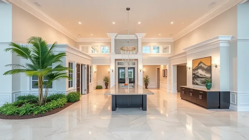 Whole-Home Remodeling in Jupiter, FL, showcasing modern design and spacious living areas in a beautifully renovated home.