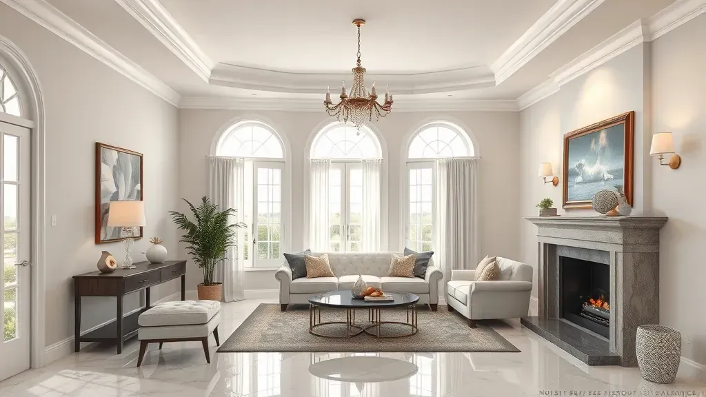 Interior Painting projects in Jupiter FL showcasing vibrant colors and modern design elements