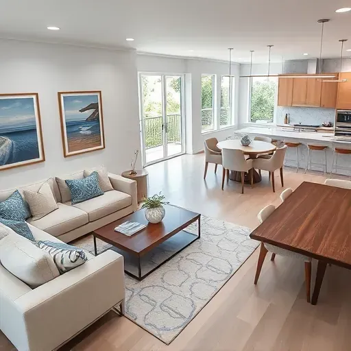 Spacious Whole-Home Remodeling in Juno Beach, FL, with modern decor, open layout, and coastal-themed elements.