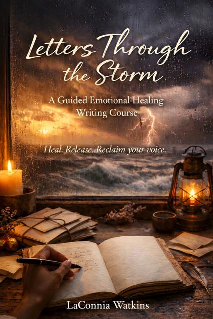 Letters Through the storm self-paced digital course by LaConnia Wakins