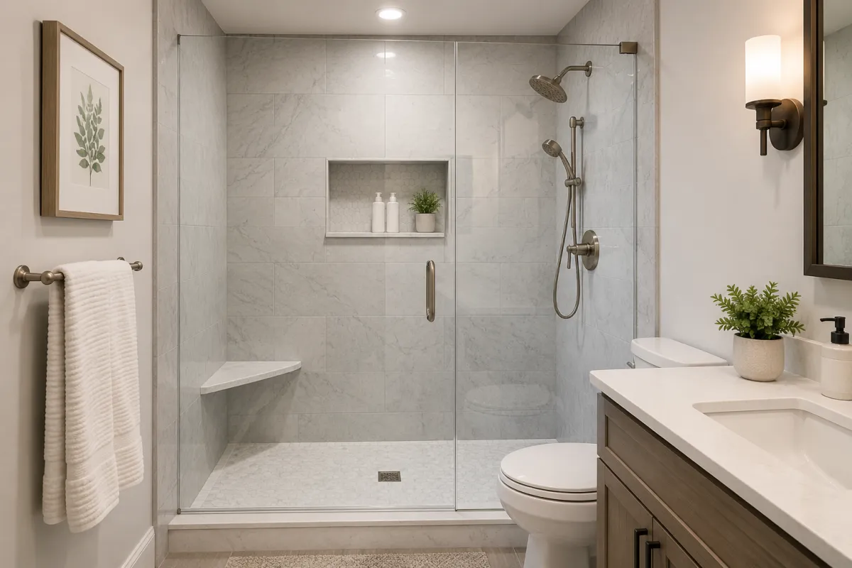 Quartz countertop example