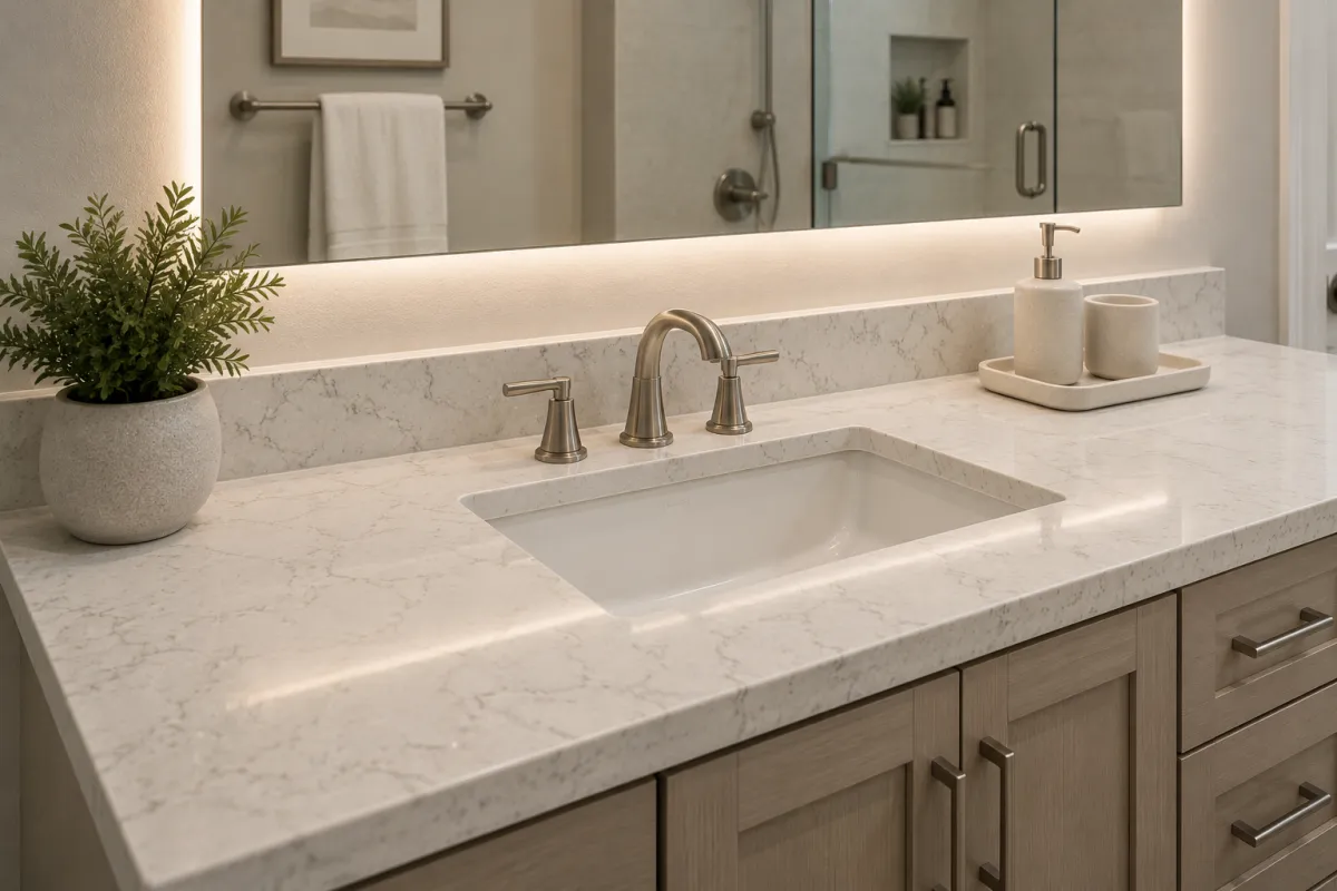 Corian countertop example
