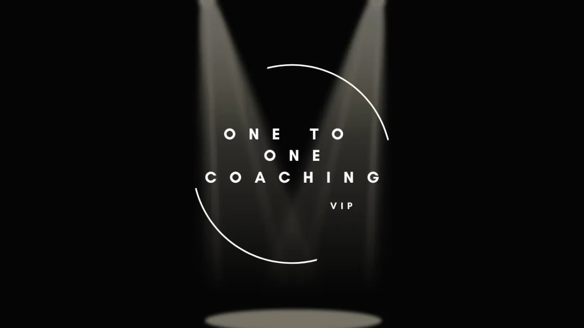 One to One Coaching