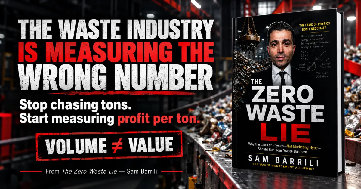 The Waste Industry Is Measuring the Wrong Number