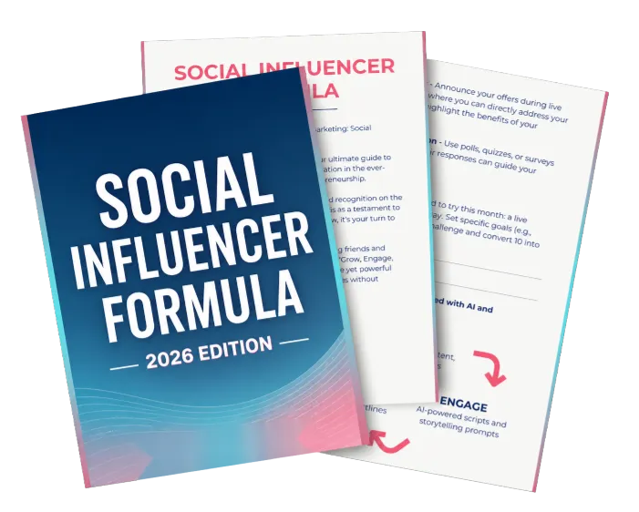 The Social Influencer Formula