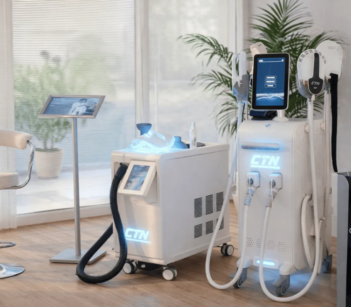 Reception and recovery floor