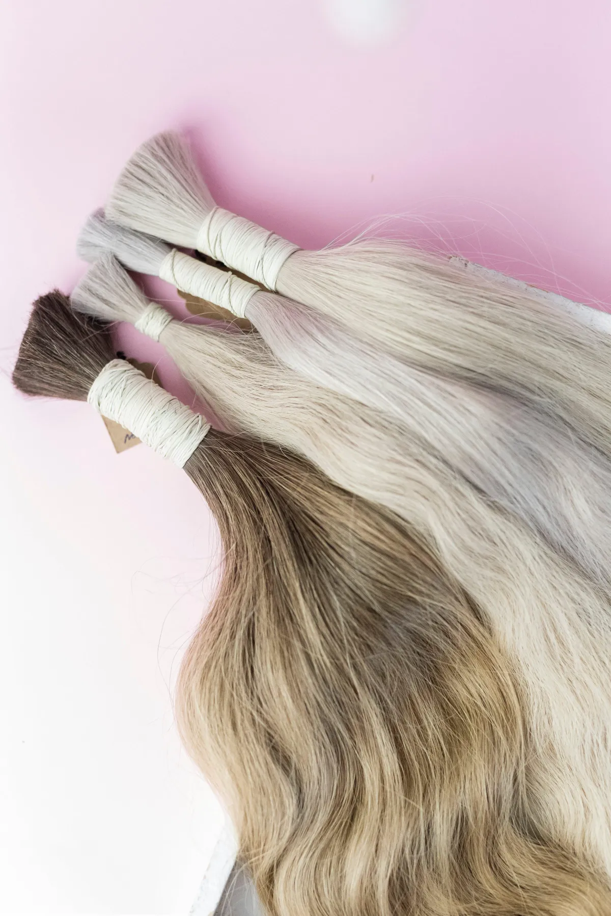 Hand-tied extensions will bring your long hair dreams to life without the hassle or waiting