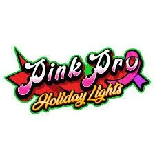 Pink Pro Holiday Lights Logo