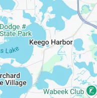 Google map of keego harbor, michigan 